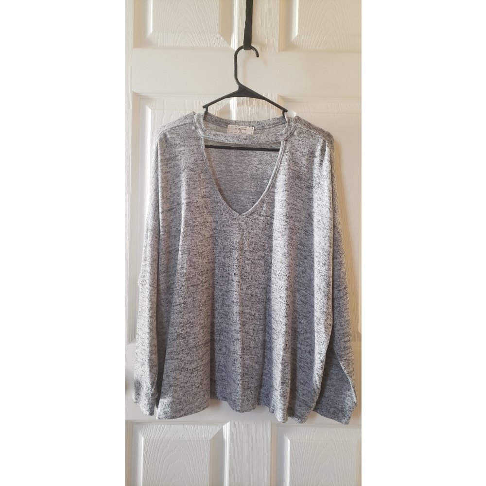Heathered Grey Long Sleeve
